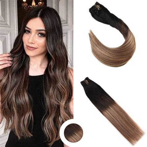 clip in extensions ombre|Ombre Hair Extensions